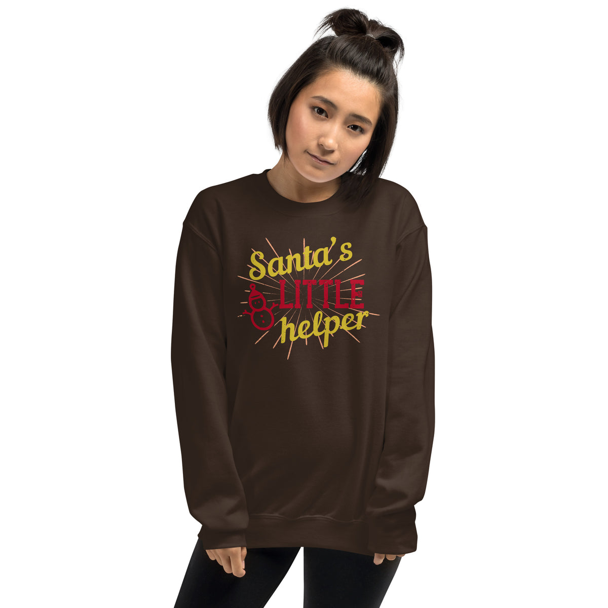 Santa's Little Helper Christmas Unisex Sweatshirt