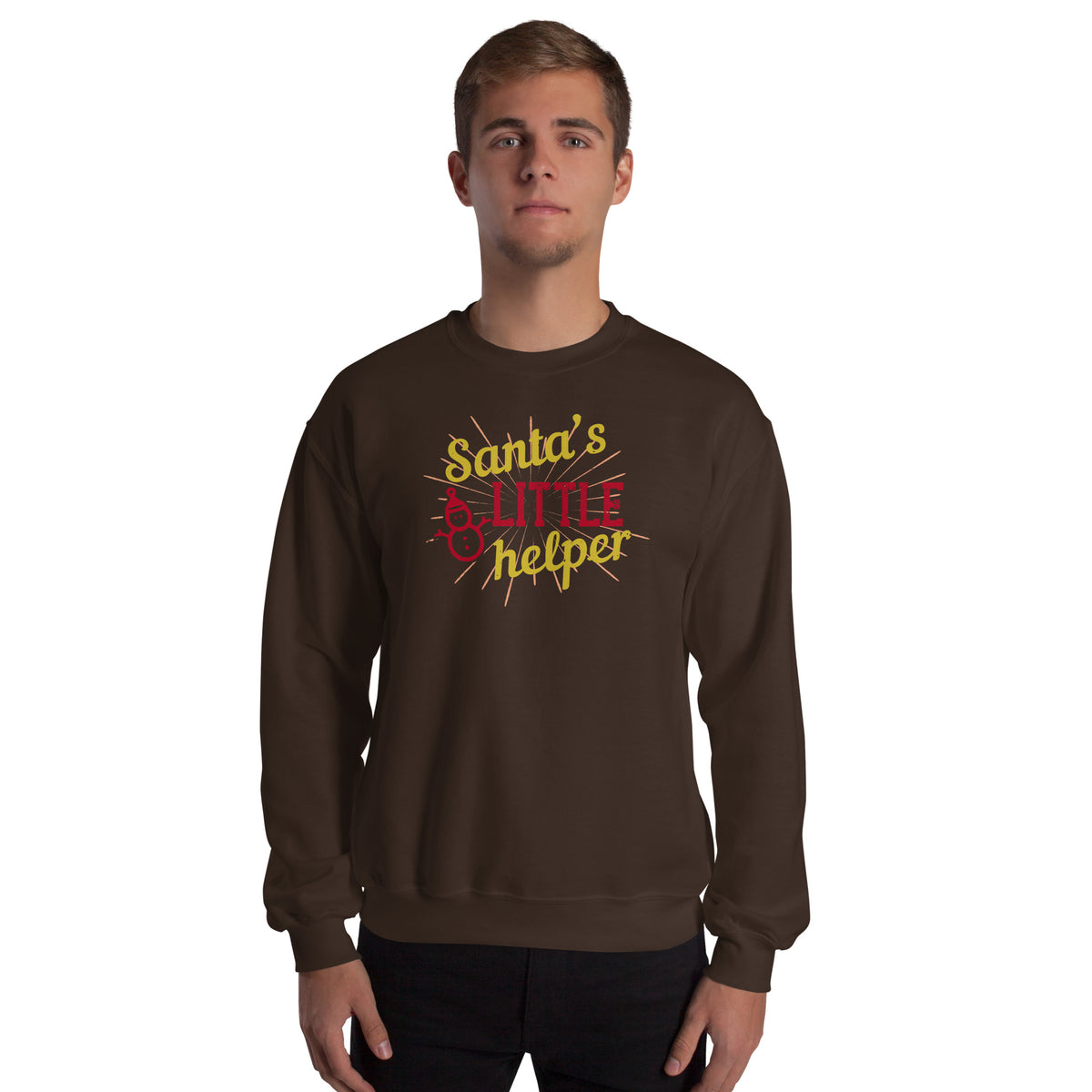 Santa's Little Helper Christmas Unisex Sweatshirt