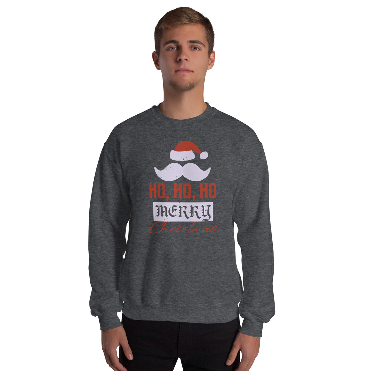 Ho Ho Ho Merry Christmas Unisex Sweatshirt
