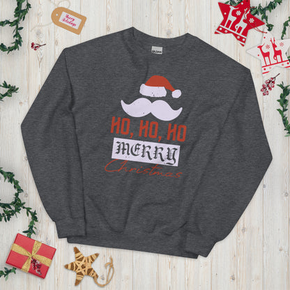 Ho Ho Ho Merry Christmas Unisex Sweatshirt