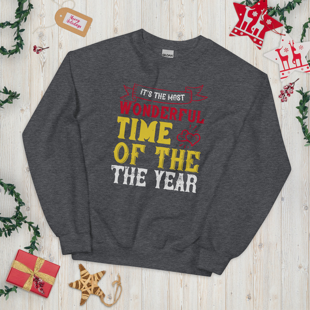 It's the Most Wonderful Time of the Year Christmas Unisex Sweatshirt