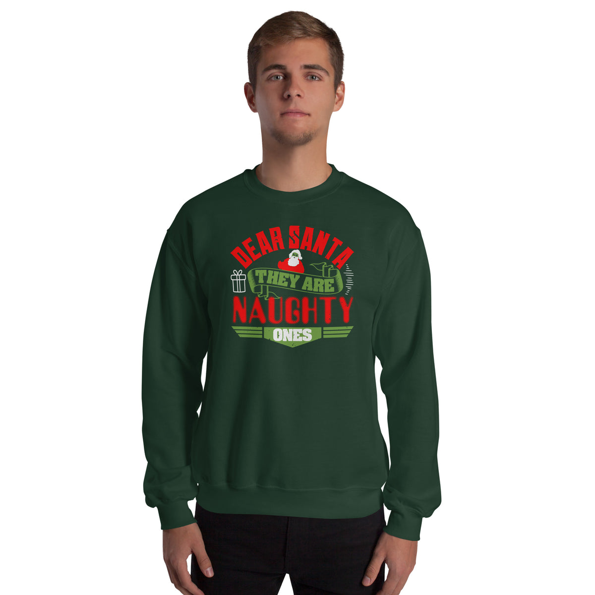 Dear Santa, They Are the Naughty Ones Christmas Unisex Sweatshirt