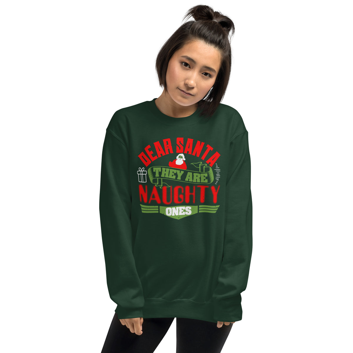 Dear Santa, They Are the Naughty Ones Christmas Unisex Sweatshirt