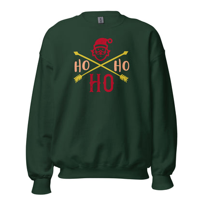 Ho Ho Ho Santa Christmas Unisex Sweatshirt