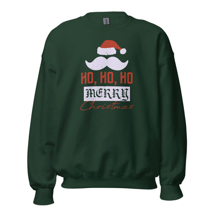 Ho Ho Ho Merry Christmas Unisex Sweatshirt