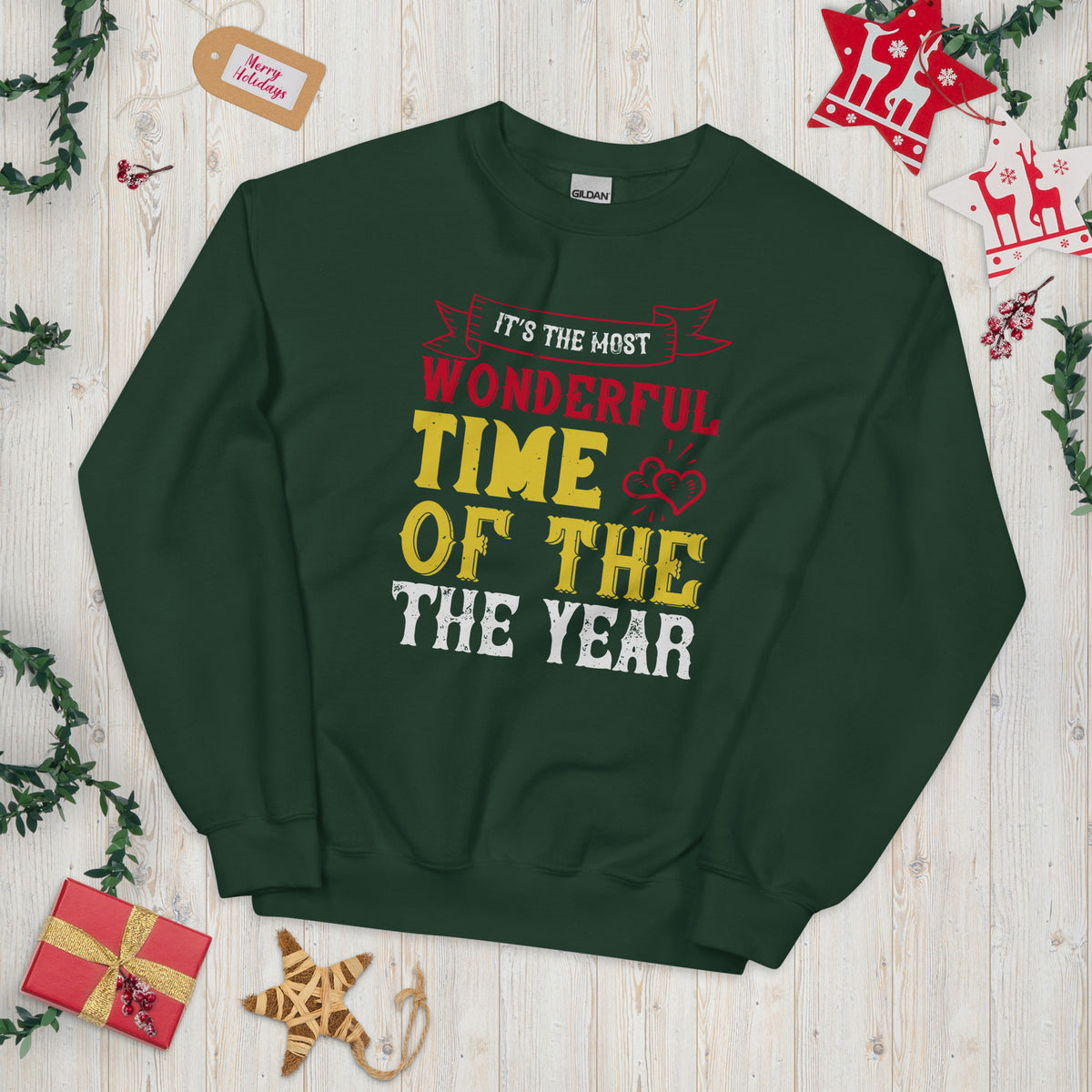 It's the Most Wonderful Time of the Year Christmas Unisex Sweatshirt