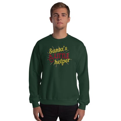 Santa's Little Helper Christmas Unisex Sweatshirt