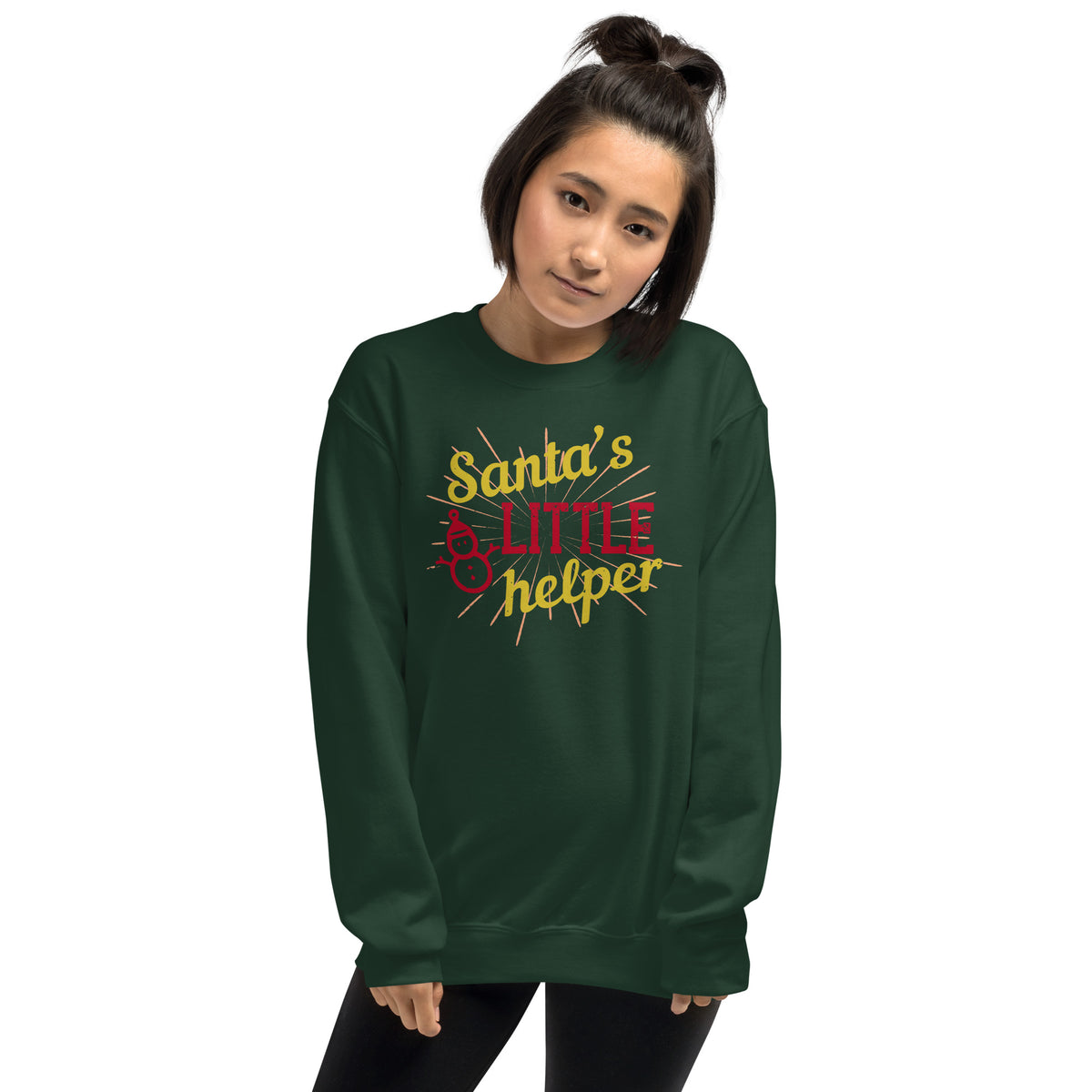 Santa's Little Helper Christmas Unisex Sweatshirt