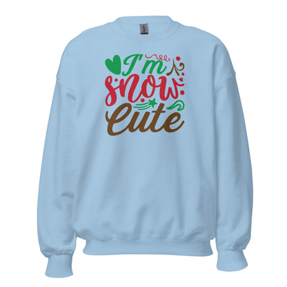 I Am Snow Cute Christmas Unisex Sweatshirt