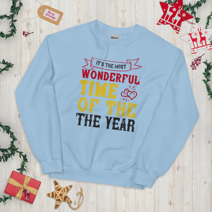 It's the Most Wonderful Time of the Year Christmas Unisex Sweatshirt