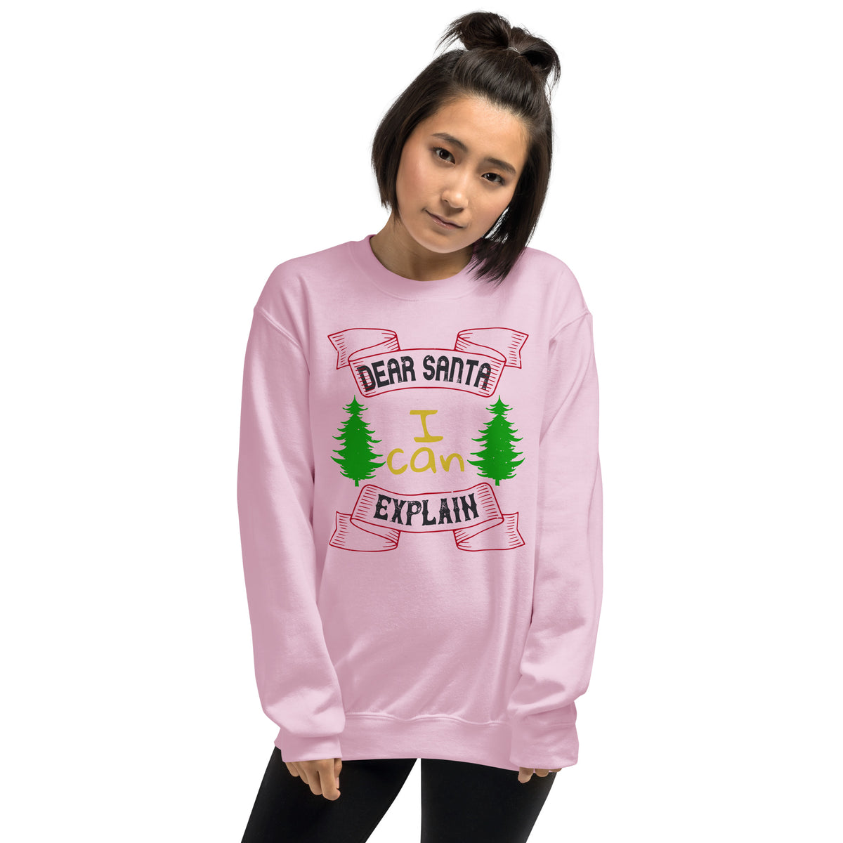 Dear Santa I Can Explain Christmas Unisex Sweatshirt