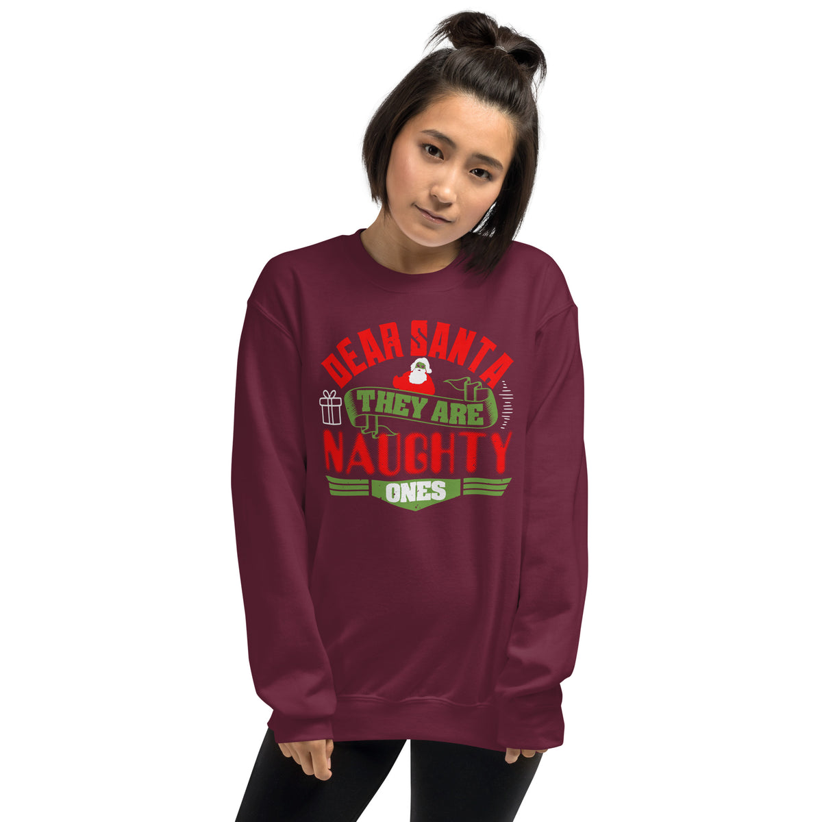 Dear Santa, They Are the Naughty Ones Christmas Unisex Sweatshirt