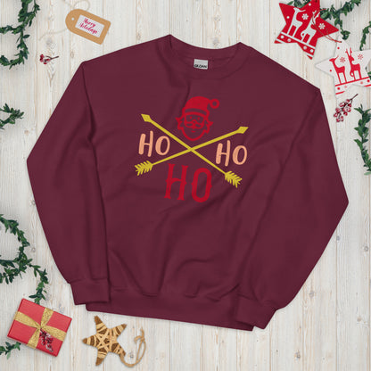 Ho Ho Ho Santa Christmas Unisex Sweatshirt
