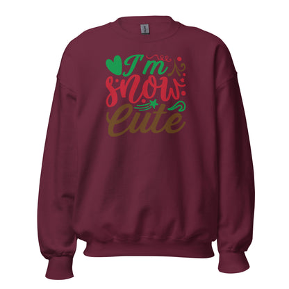 I Am Snow Cute Christmas Unisex Sweatshirt