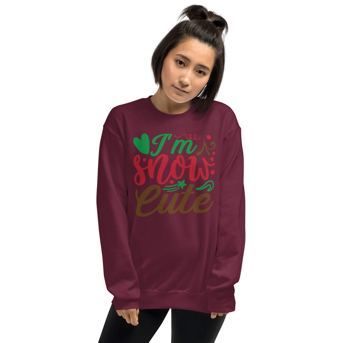 I Am Snow Cute Christmas Unisex Sweatshirt