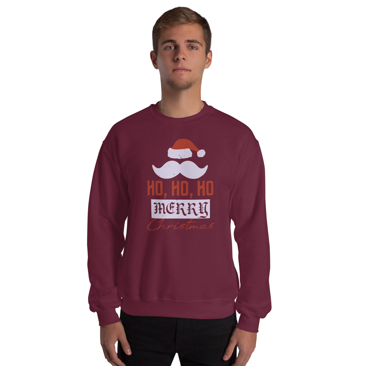 Ho Ho Ho Merry Christmas Unisex Sweatshirt