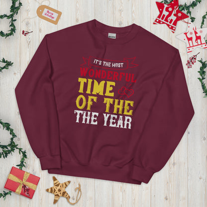It's the Most Wonderful Time of the Year Christmas Unisex Sweatshirt