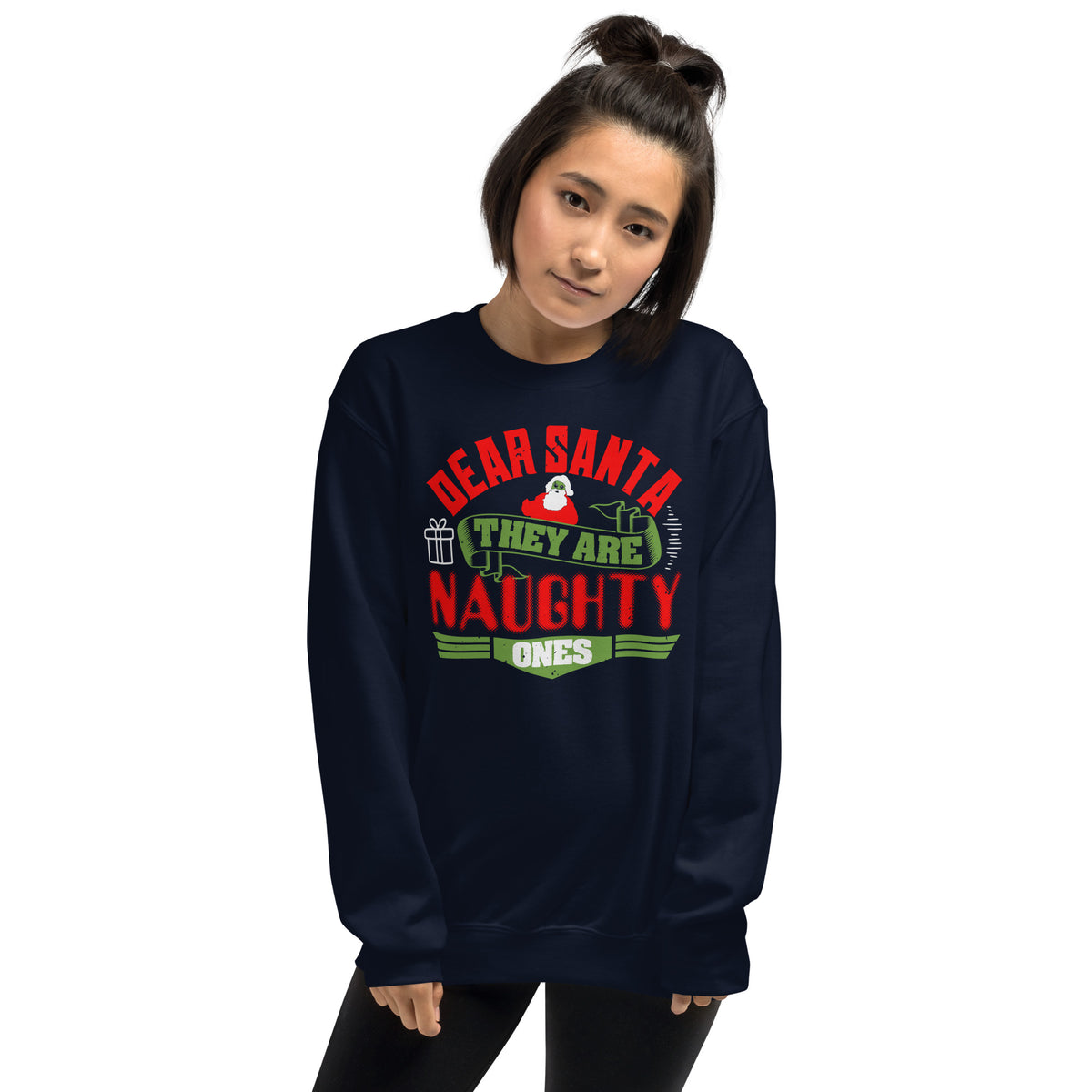 Dear Santa, They Are the Naughty Ones Christmas Unisex Sweatshirt