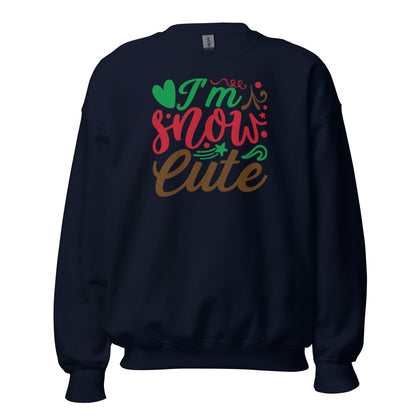 I Am Snow Cute Christmas Unisex Sweatshirt