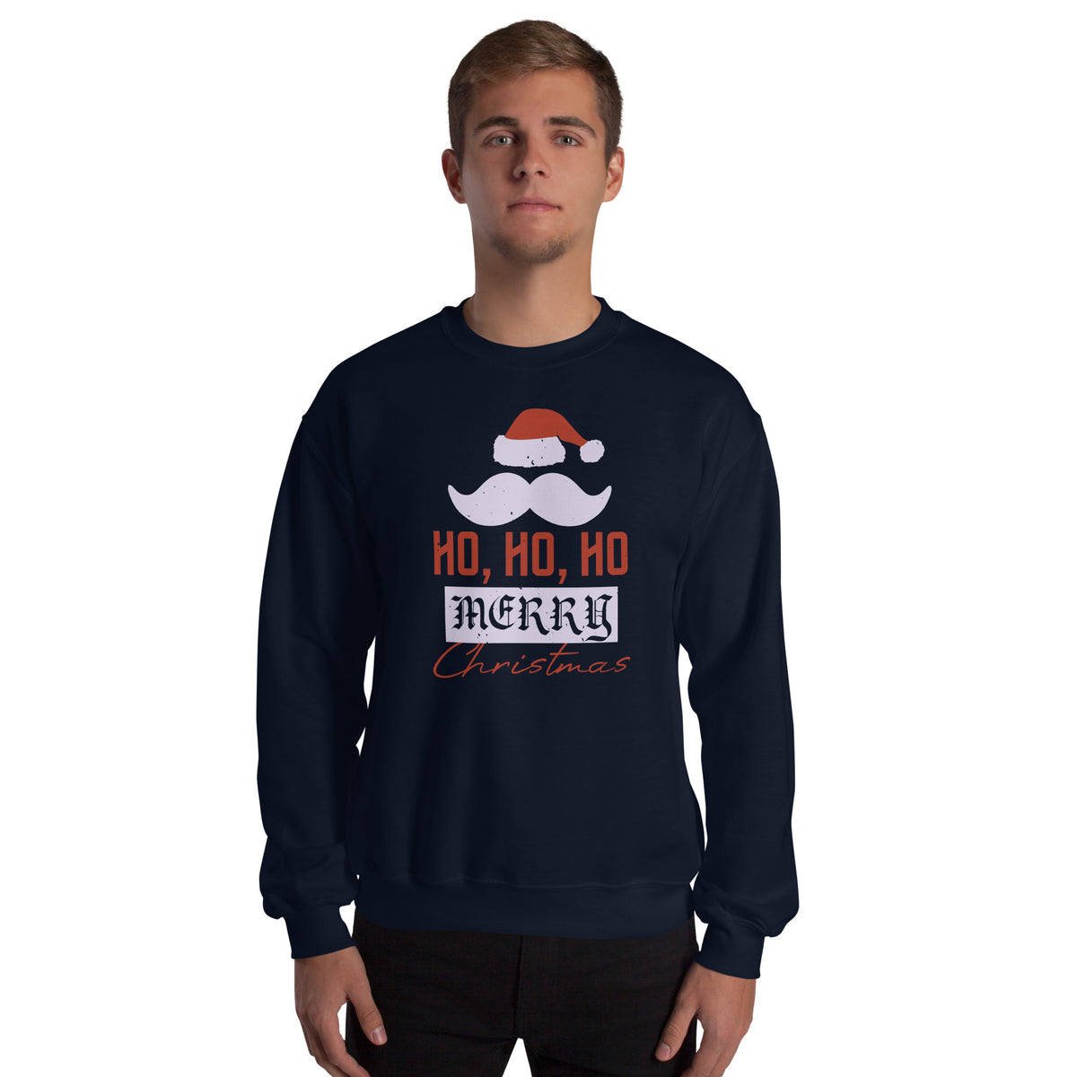 Ho Ho Ho Merry Christmas Unisex Sweatshirt