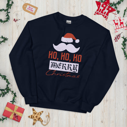 Ho Ho Ho Merry Christmas Unisex Sweatshirt