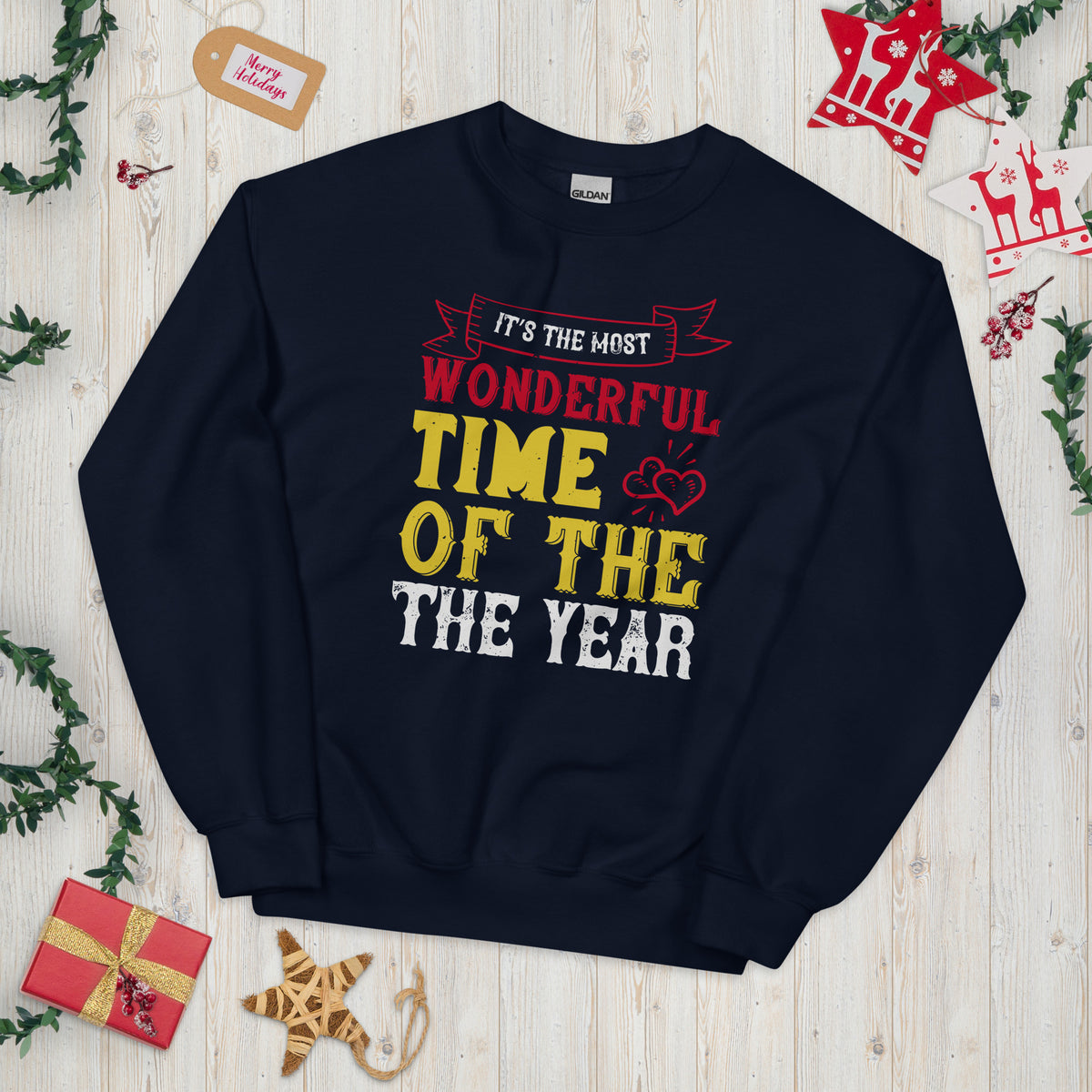 It's the Most Wonderful Time of the Year Christmas Unisex Sweatshirt