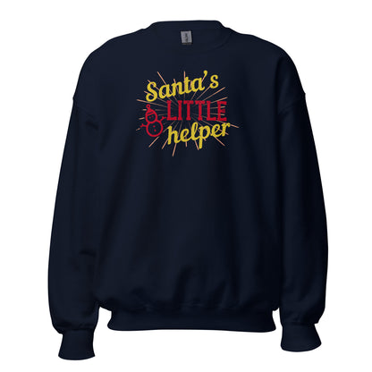 Santa's Little Helper Christmas Unisex Sweatshirt