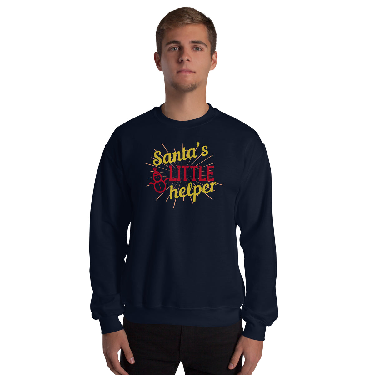 Santa's Little Helper Christmas Unisex Sweatshirt