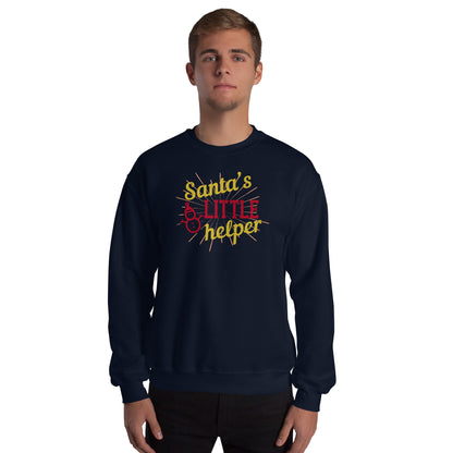 Santa's Little Helper Christmas Unisex Sweatshirt