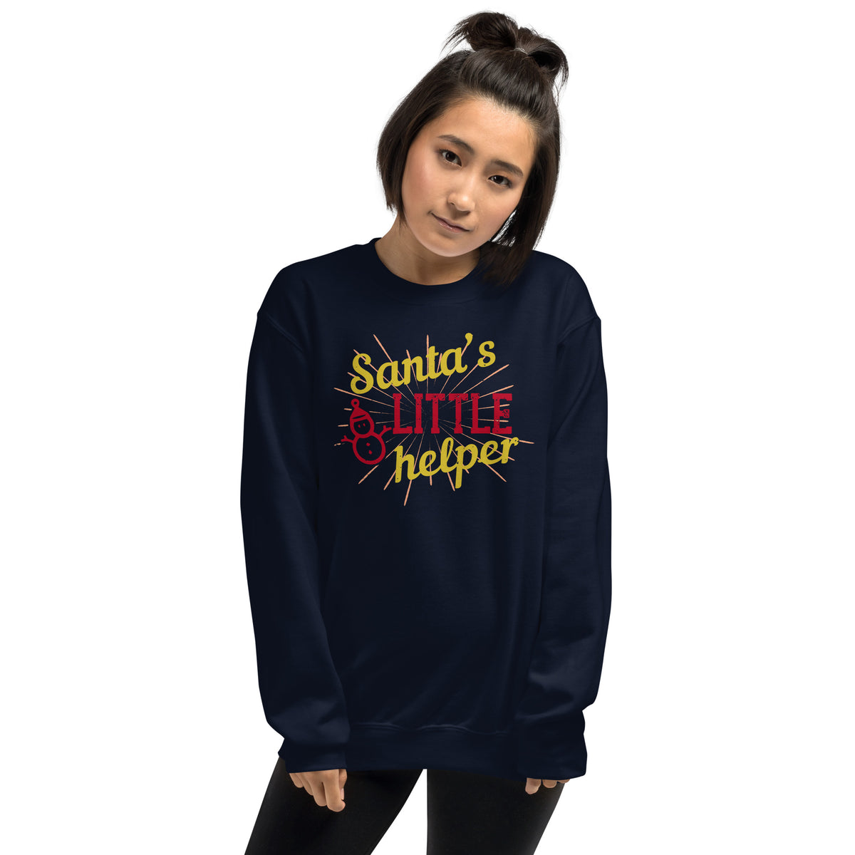 Santa's Little Helper Christmas Unisex Sweatshirt