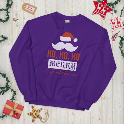 Ho Ho Ho Merry Christmas Unisex Sweatshirt