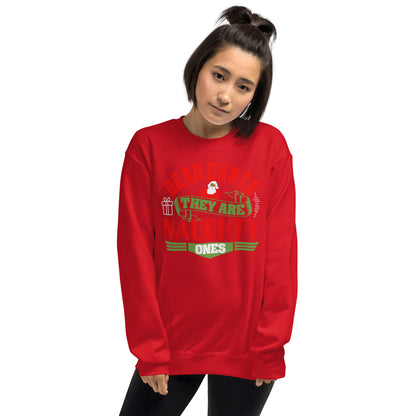 Dear Santa, They Are the Naughty Ones Christmas Unisex Sweatshirt