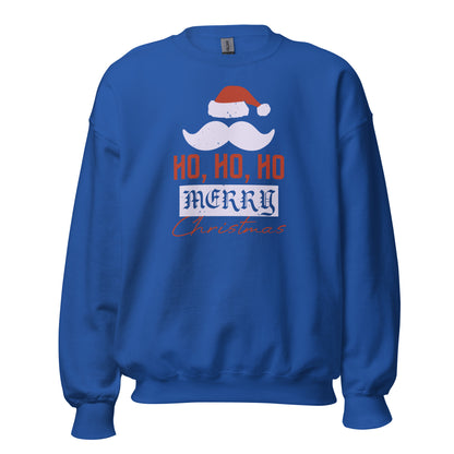 Ho Ho Ho Merry Christmas Unisex Sweatshirt