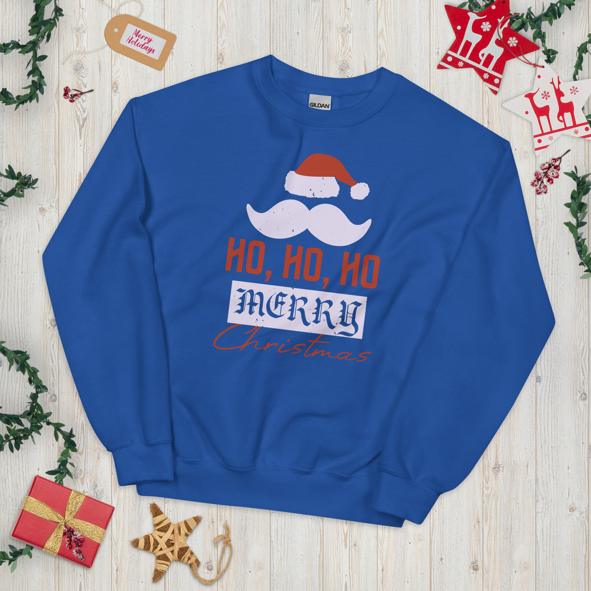 Ho Ho Ho Merry Christmas Unisex Sweatshirt
