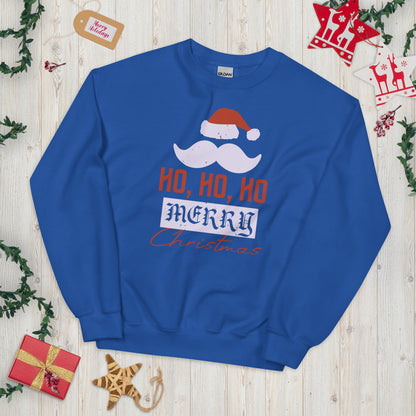 Ho Ho Ho Merry Christmas Unisex Sweatshirt