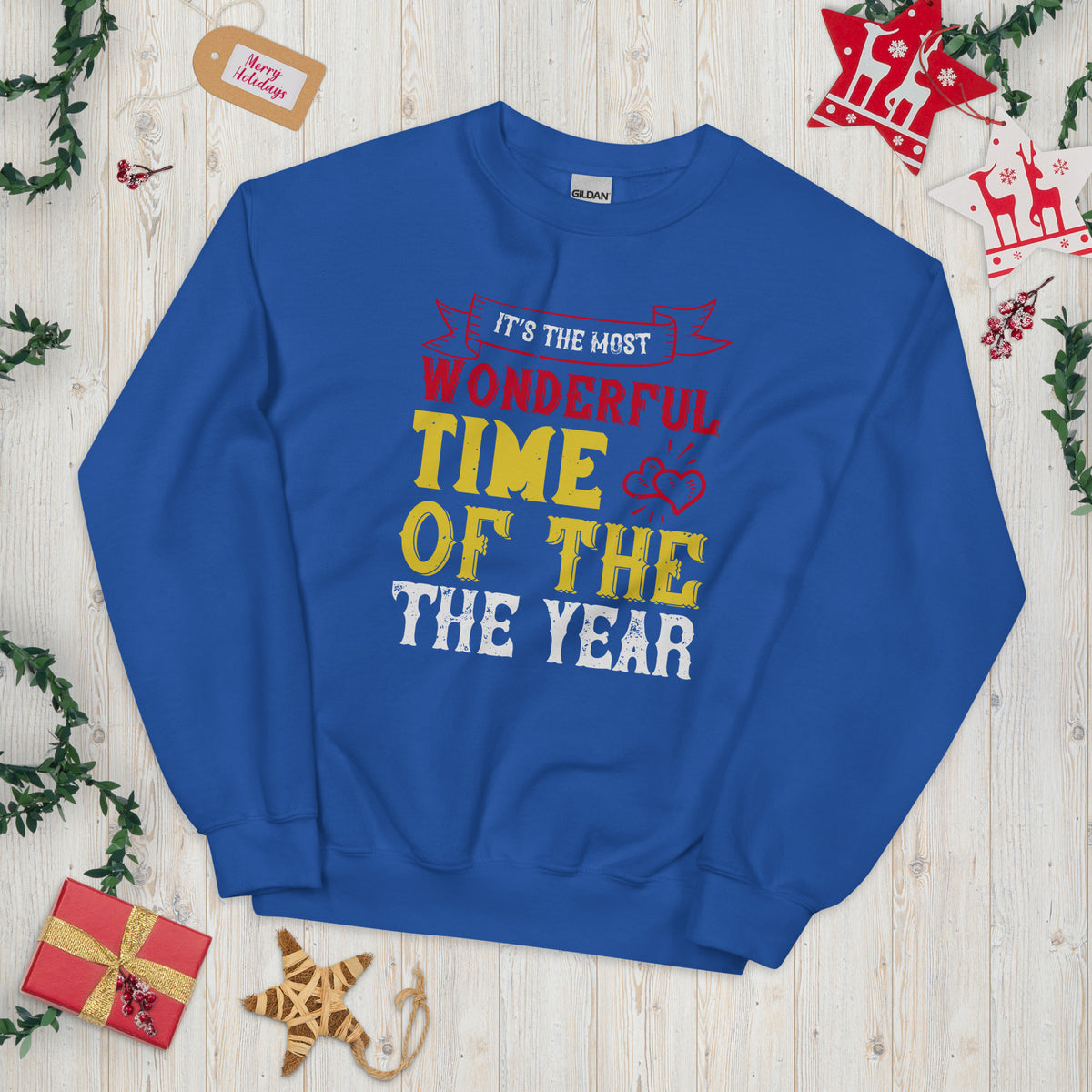 It's the Most Wonderful Time of the Year Christmas Unisex Sweatshirt