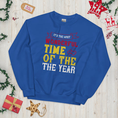 It's the Most Wonderful Time of the Year Christmas Unisex Sweatshirt
