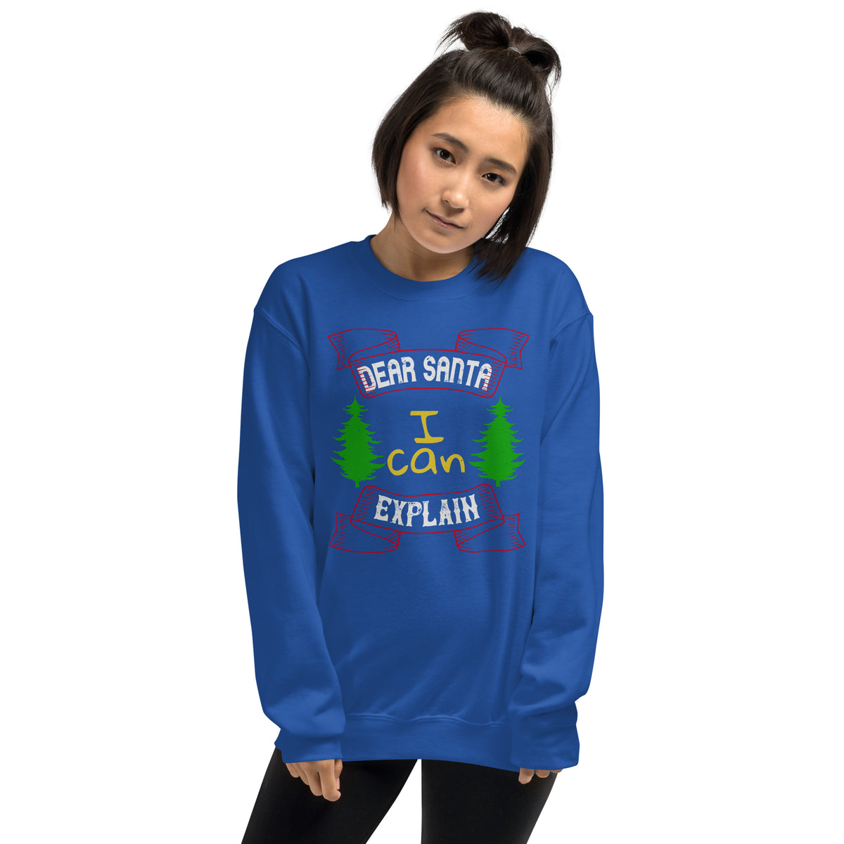 Dear Santa I Can Explain Christmas Unisex Sweatshirt