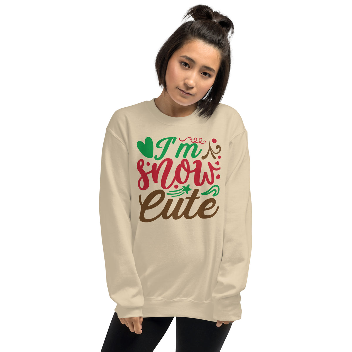 I Am Snow Cute Christmas Unisex Sweatshirt