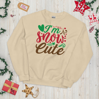 I Am Snow Cute Christmas Unisex Sweatshirt