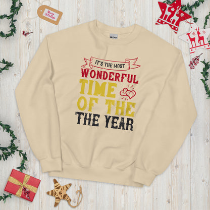 It's the Most Wonderful Time of the Year Christmas Unisex Sweatshirt