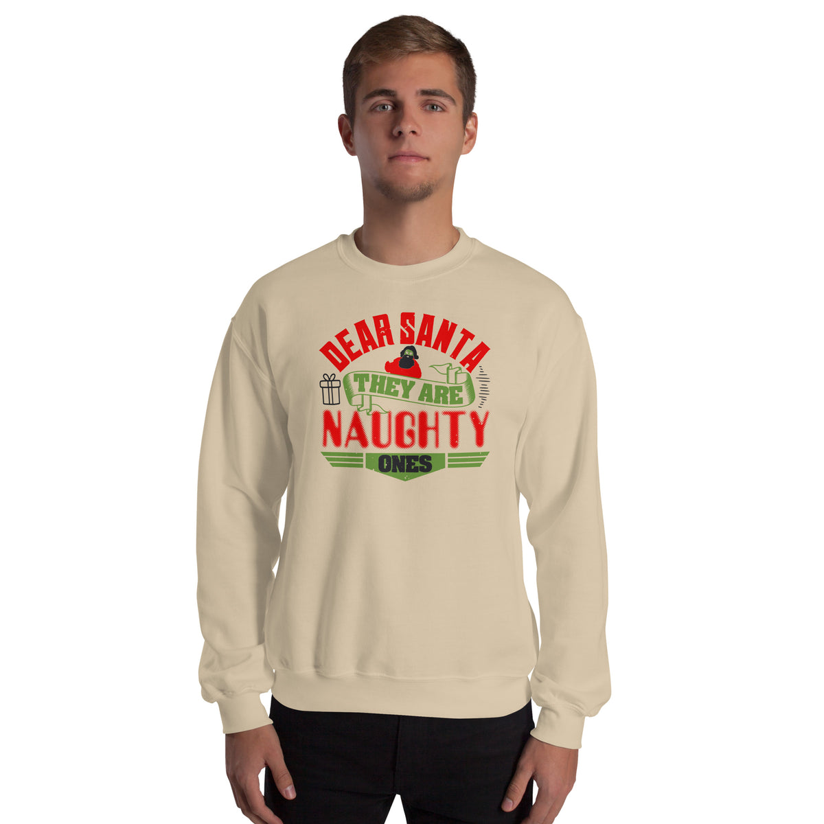 Dear Santa, They Are the Naughty Ones Christmas Unisex Sweatshirt
