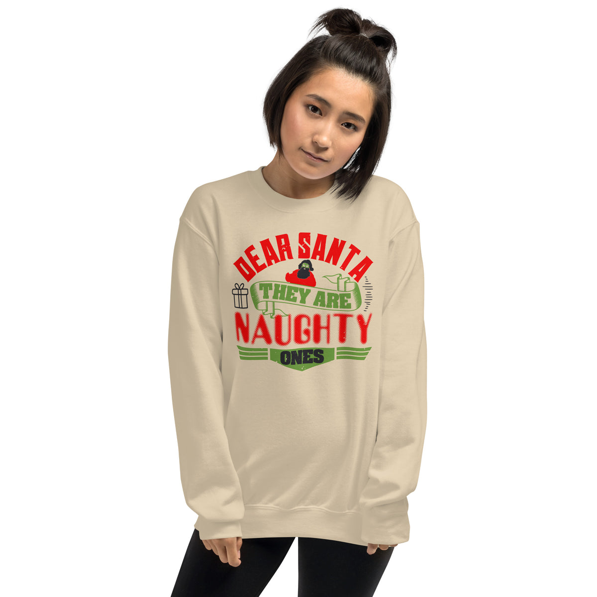 Dear Santa, They Are the Naughty Ones Christmas Unisex Sweatshirt