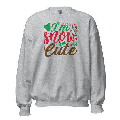 I Am Snow Cute Christmas Unisex Sweatshirt