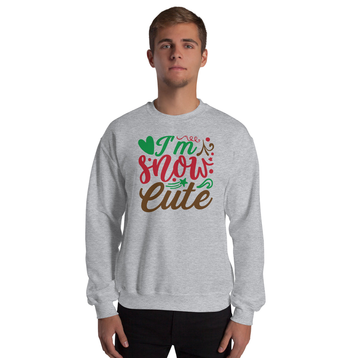 I Am Snow Cute Christmas Unisex Sweatshirt