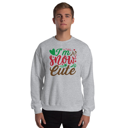 I Am Snow Cute Christmas Unisex Sweatshirt
