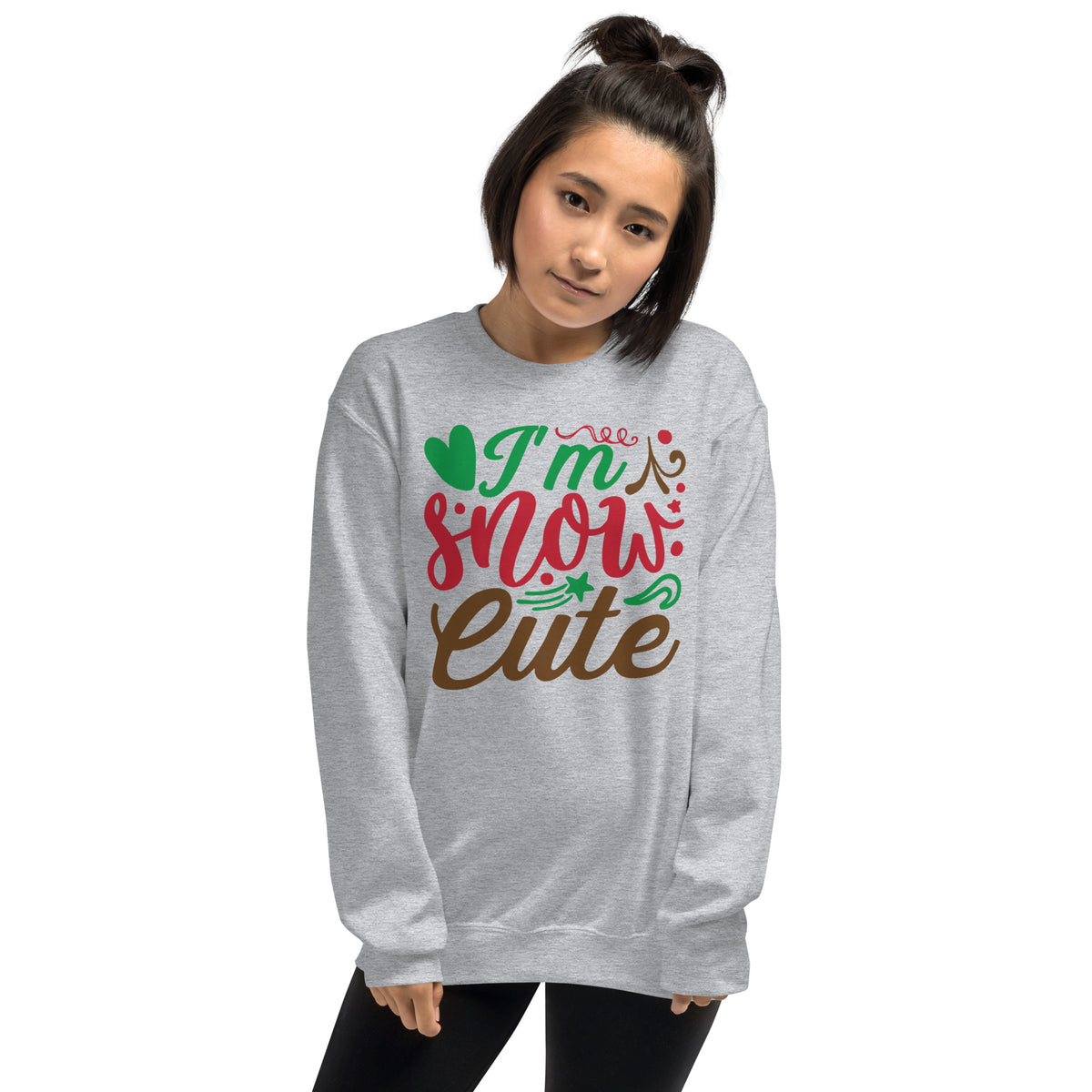 I Am Snow Cute Christmas Unisex Sweatshirt