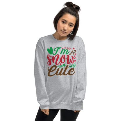 I Am Snow Cute Christmas Unisex Sweatshirt