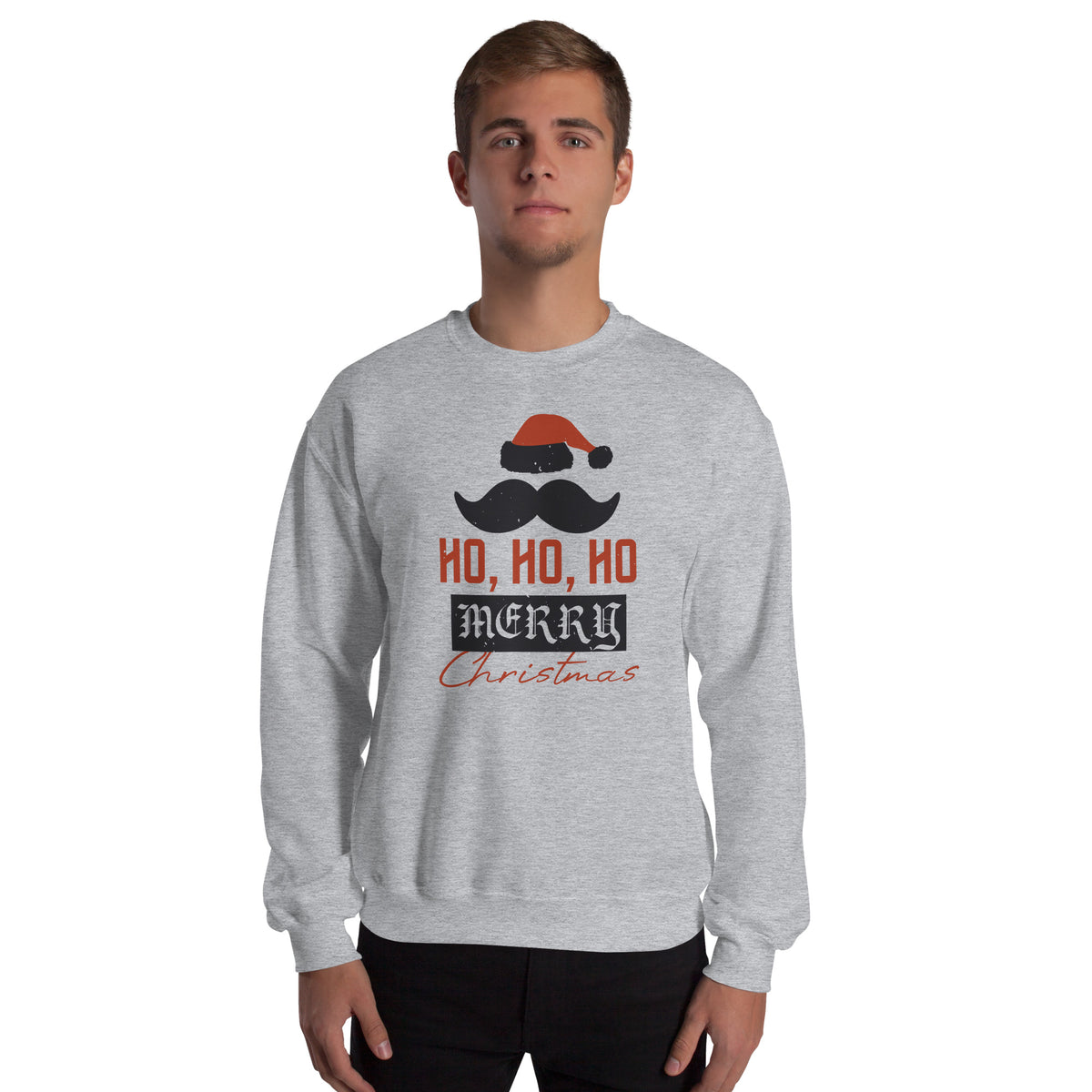 Ho Ho Ho Merry Christmas Unisex Sweatshirt