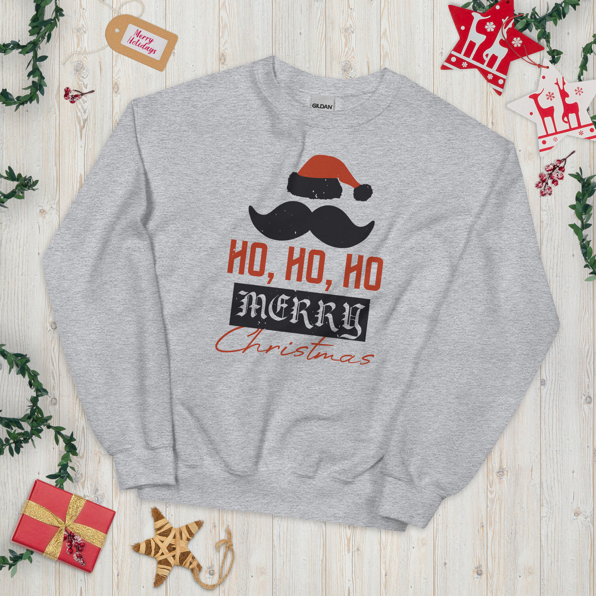 Ho Ho Ho Merry Christmas Unisex Sweatshirt